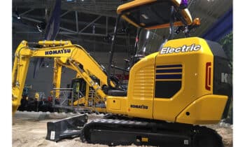 komatsu electric mini excavator kopiren
