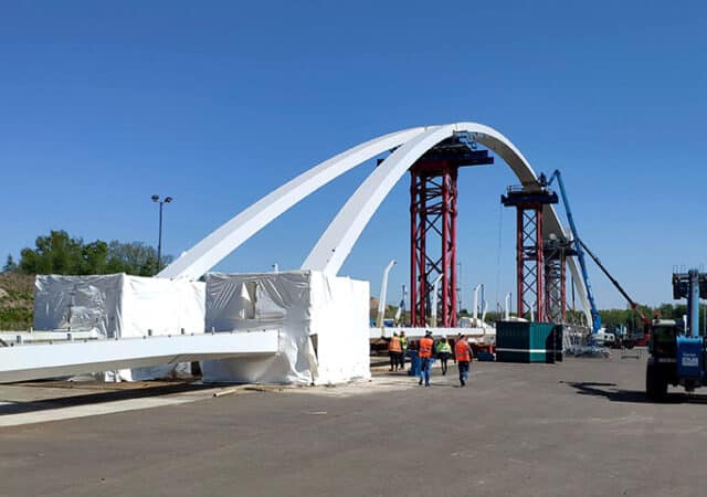 Fietsbrug Tegenbosch 1