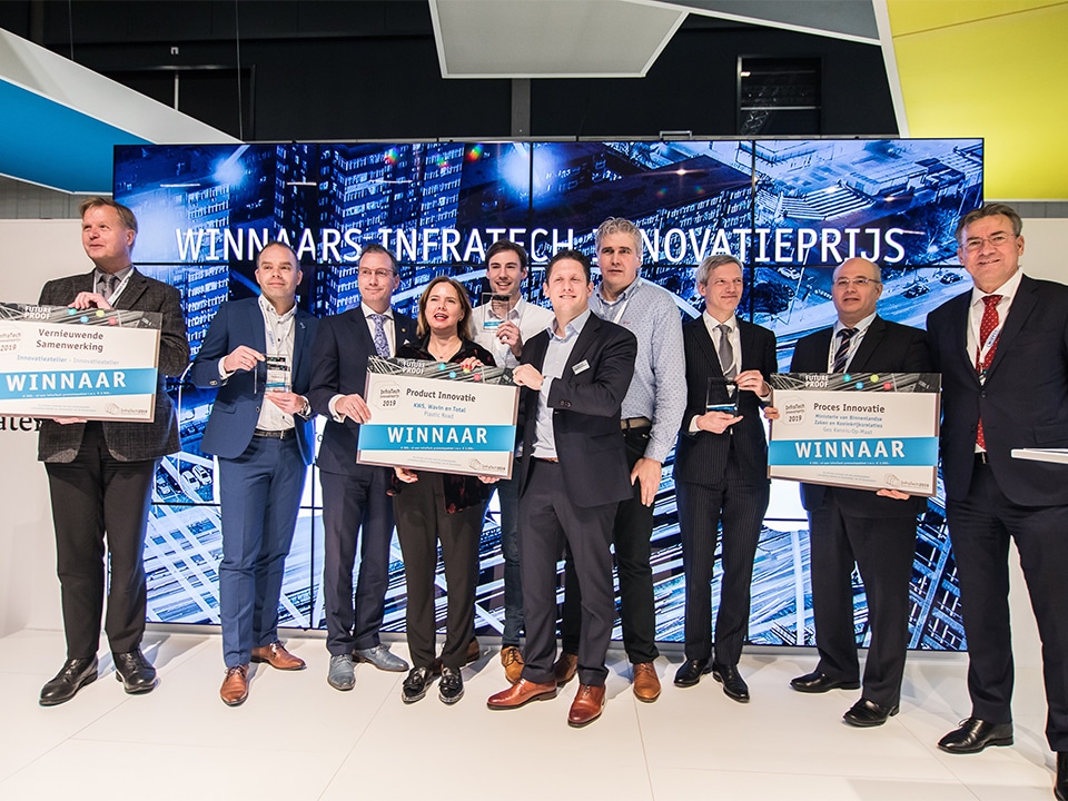 Winnaars InfraTech Innovatieprijs kopiëren