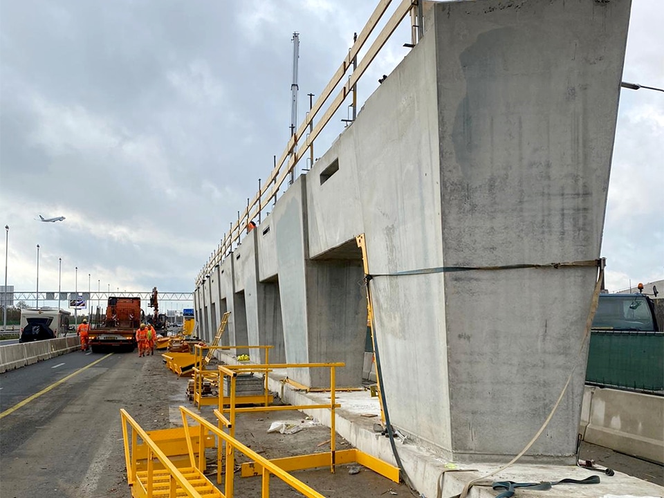 Prefab pijlerbekistingen van 120 ton 1