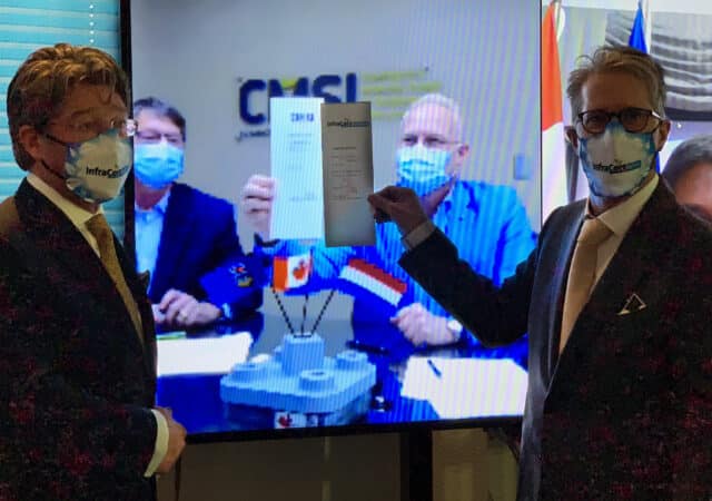 ICC CMSI Signing Simon de Jong and Jan Peeters