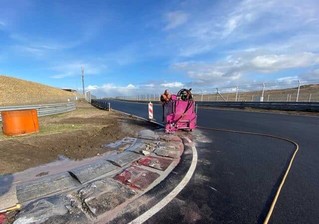 Circuit Zandvoort monumentale Kerbstones