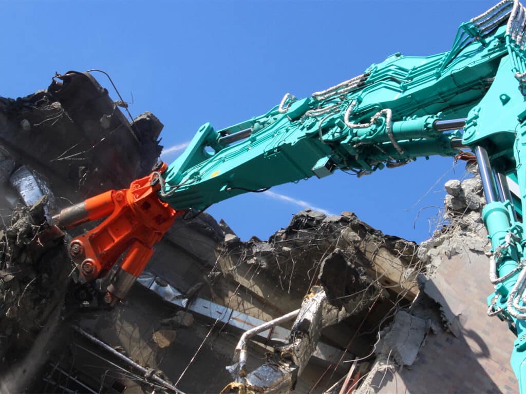 Veranderende bouwconstructies snakken naar krachtig sloopmateriaal