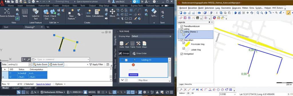 CAD GIS Koppeling
