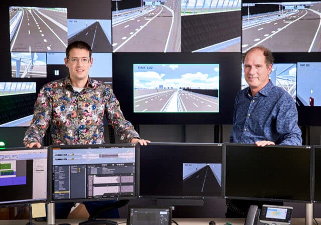 Hans Pos en Hugo Buijense 2 A16 Rotterdam