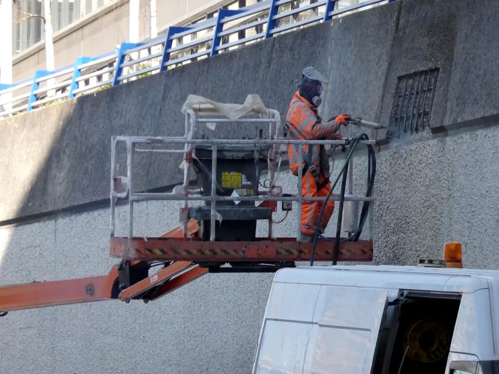 Betonspuiten Utrechtsebaan Den Haag