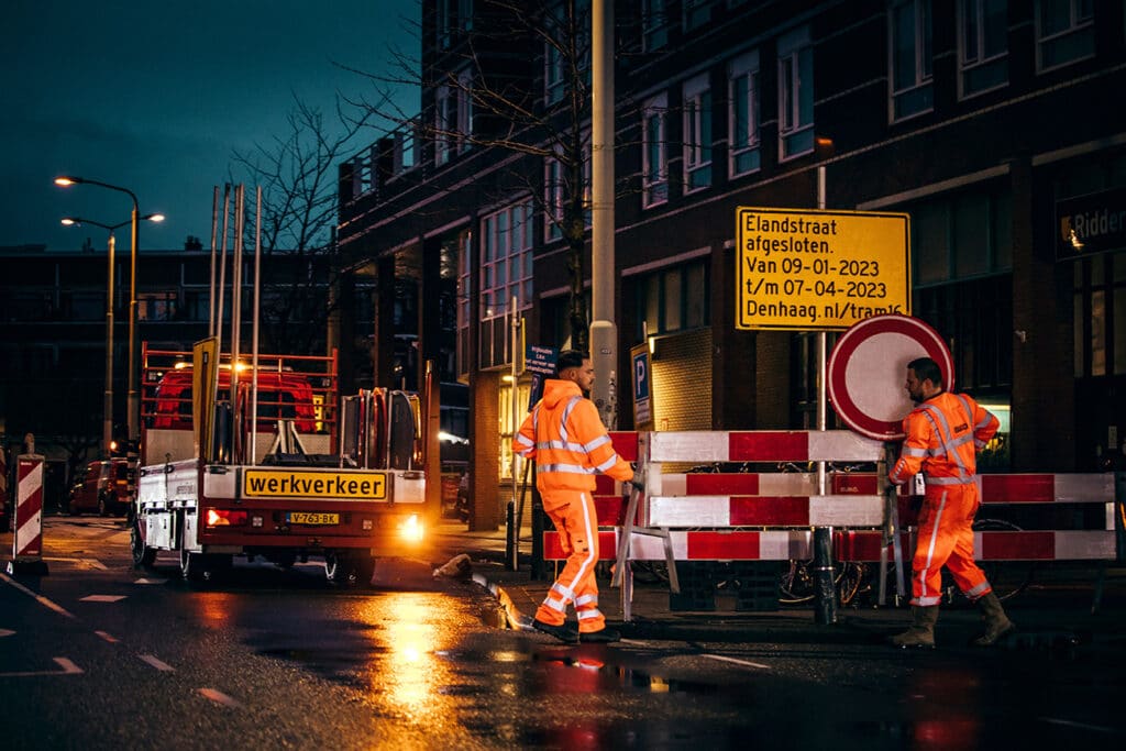 Hybride aanpak in verkeersmaatregelen bij Tramlijn 16 Den Haag