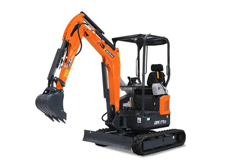 DEVELON lanceert de nieuwe DX17Z-7 en DX19-7 mini graafmachines 1