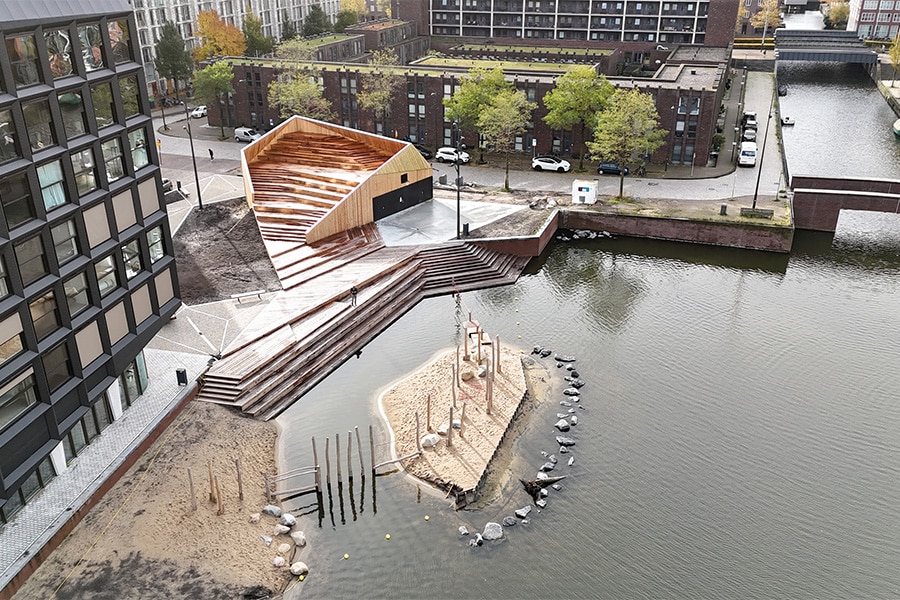 Designers van natuur- en waterbouwprojecten