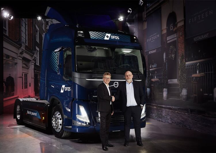 Volvo ontvangt order voor honderd elektrische trucks van DFDS 1