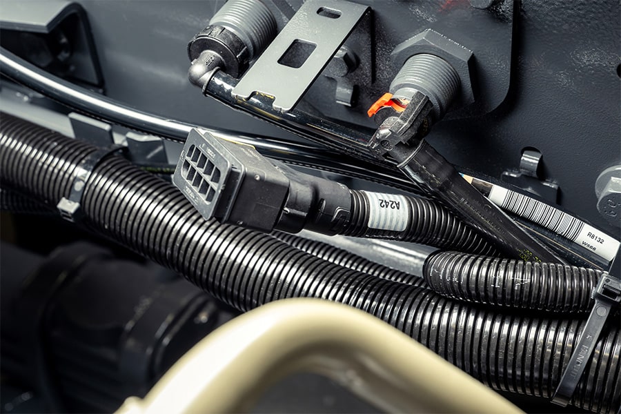 17. DAF Pre installed Connectors