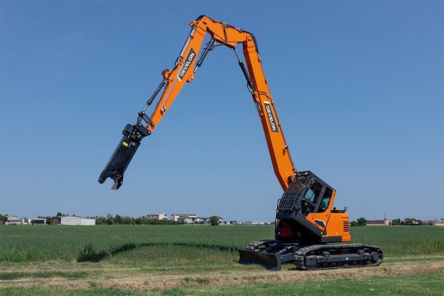 Develon launches new DX140RDM-7 Demolition Excavator