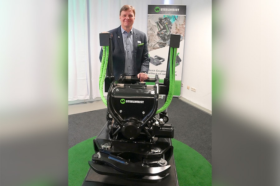 Steelwrist lanceert met XTR20 derde generatie draaikantelstuk