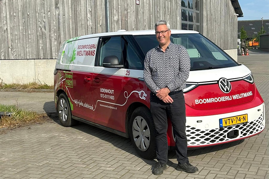 Weijtmans kan nu ook emissievrij boomrooien