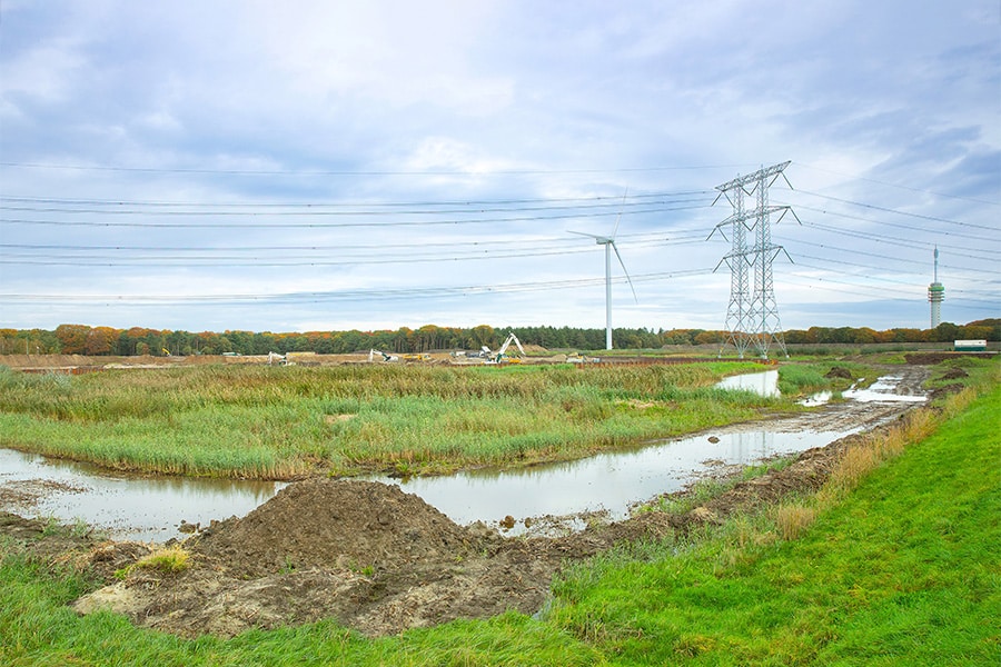 TenneT builds new 380 kV high-voltage substation near Tilburg
