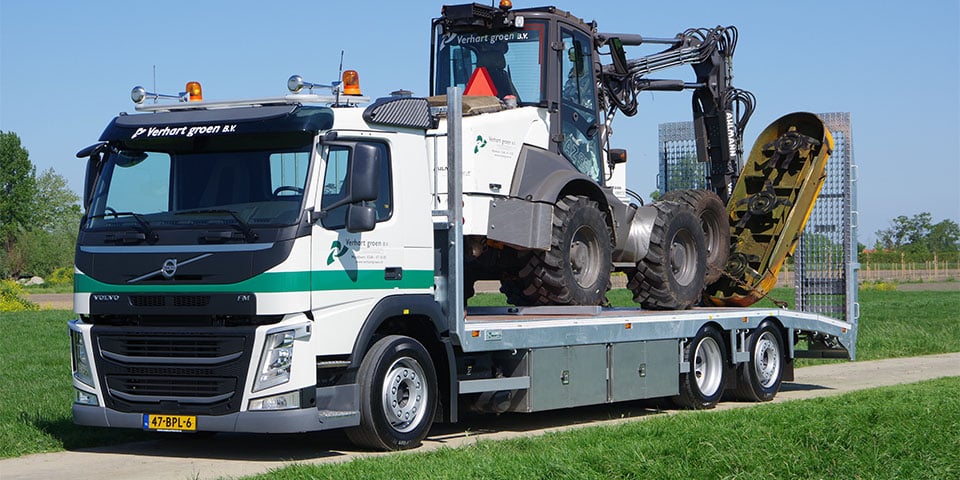 VERLAAGDE OPRIJBAK ONTWIKKELD VOOR VOLVO FM
