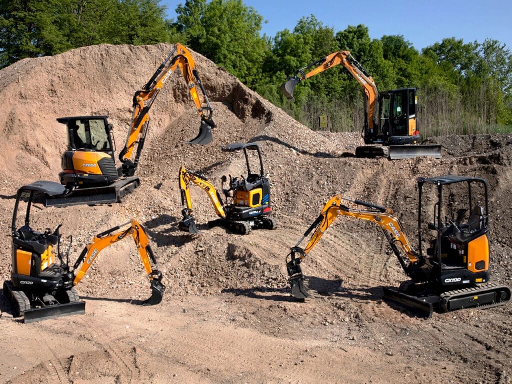 Case lanceert nieuwe D-serie minigravers, afkomstig van Eurocomach