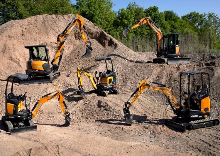 Case lanceert nieuwe D-serie minigravers, afkomstig van Eurocomach 2