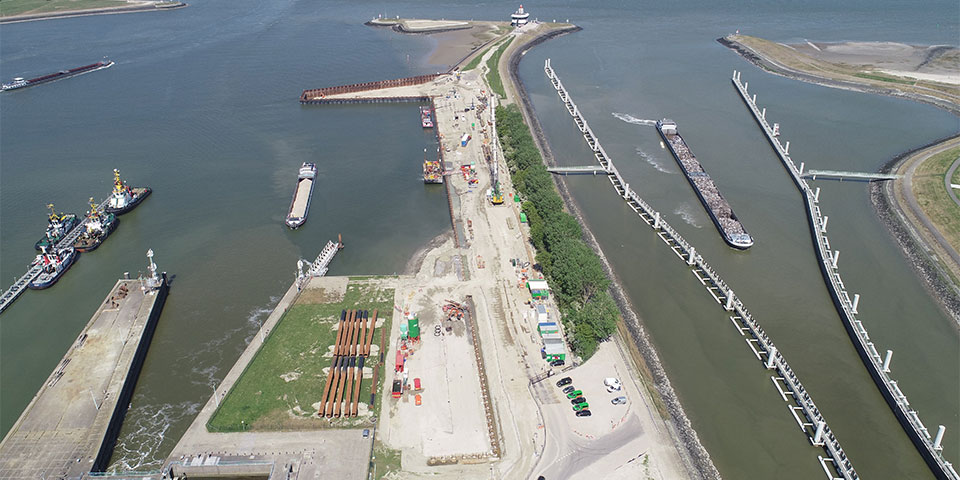 Steigers voor dienstenhaven in definitieve ontwerpfase