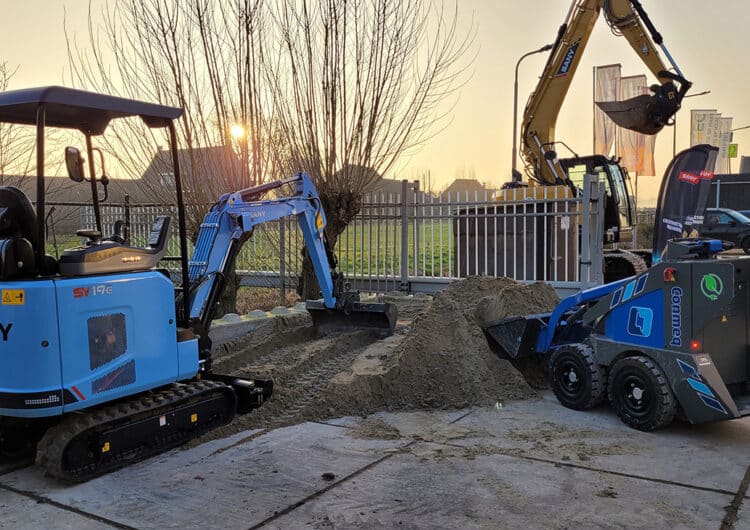 Deze week SANY SY19E testen bij DNL Machines & Equipment 3