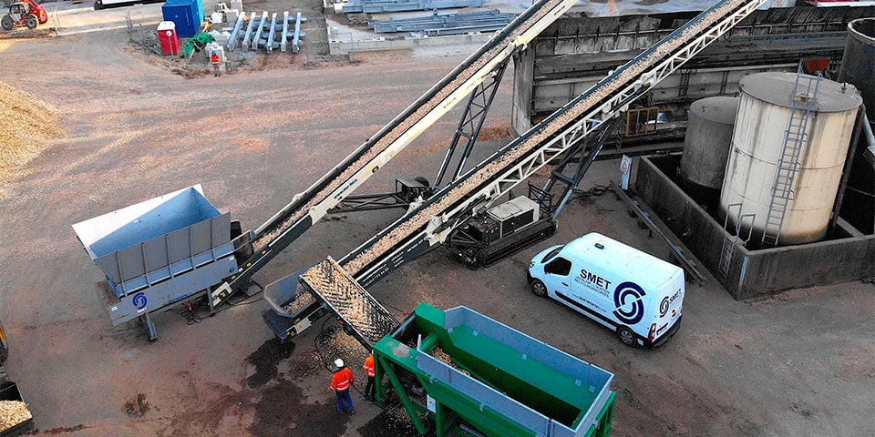 Zonder transport en overslag ligt alles stil op de bouw