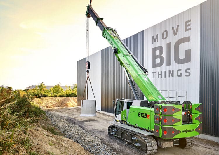 TKD-primeur: elektrische 50-tons rupstelescoopkraan met batterij 2