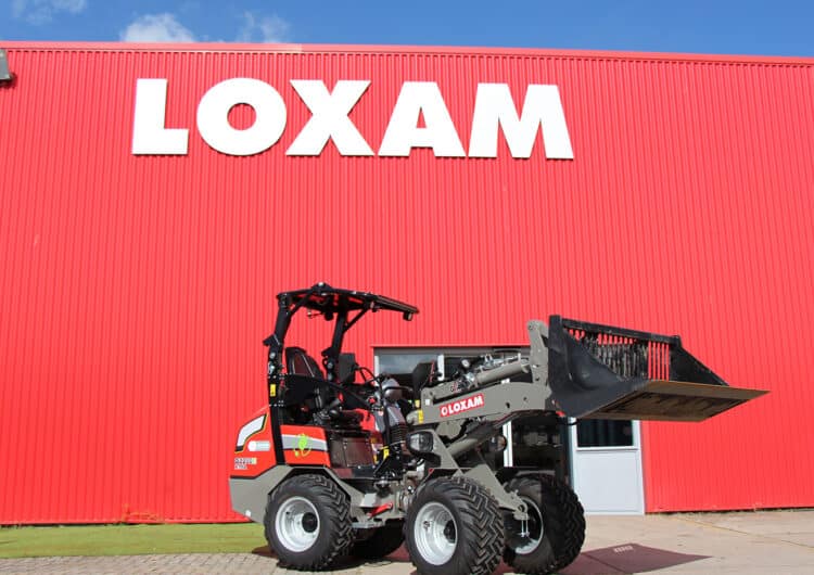 Elektrische GIANT wielladers voor LOXAM