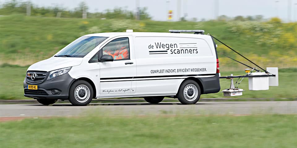 Non-destructief onderzoek legt wegconstructie bloot