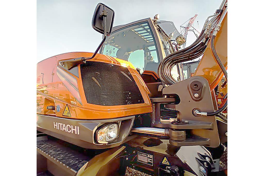 HITACHI ZX95W 7 in detail