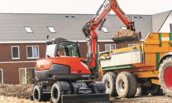 HITACHI ZX95W 7 met tweedelige verstelgiek