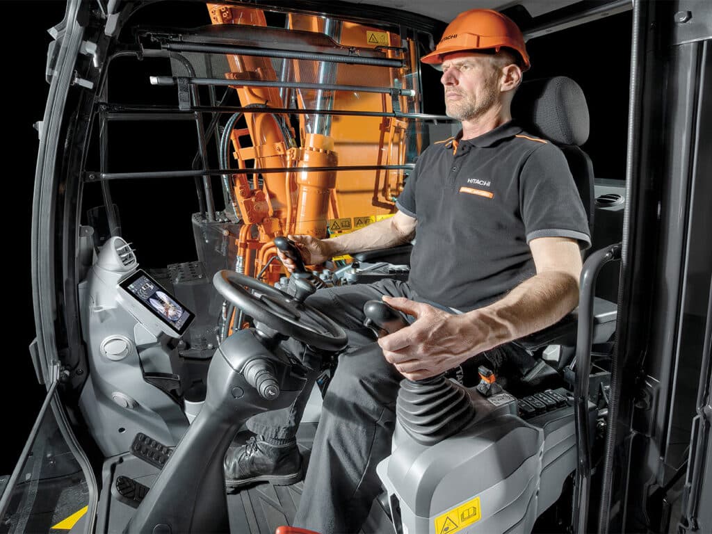 Hitachi ZX150W 3 Cabin