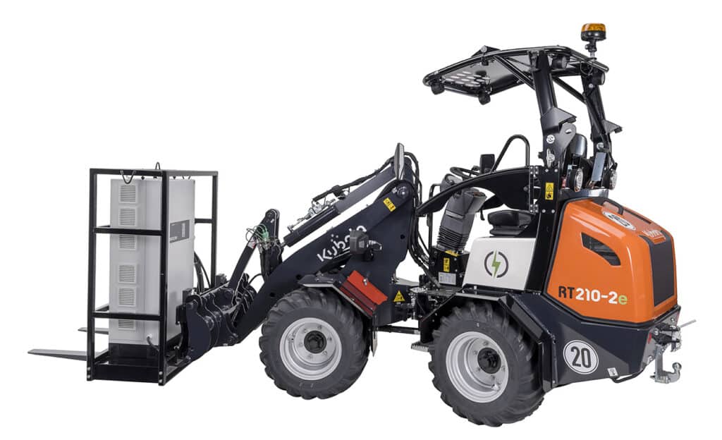 Kubota elec lader RT210 2e