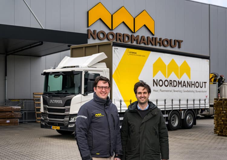 Eerste Scania Plug-in hybride in de Bollenstreek voor Houthandel Noordman 2