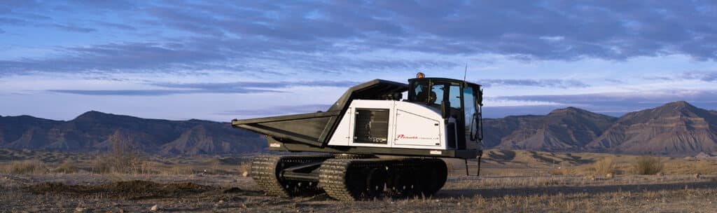 Beel met rupsdumpers Nederlandse markt op