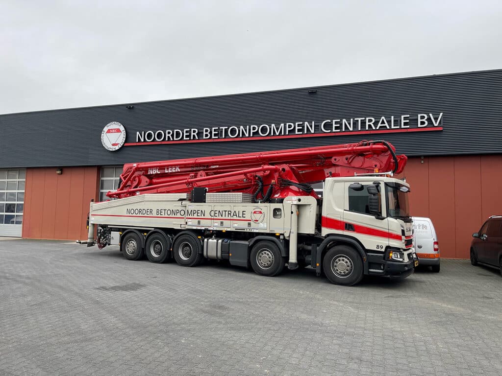 Scania met gewijzigde asopstelling