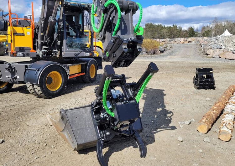 Steelwrist op de Bauma in München 24-30 oktober 2