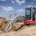 Which mini excavator is best suited for cable laying? 2