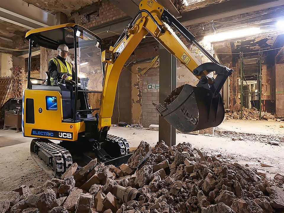Vandaele JCB electric excavator 19C 1E kopieren