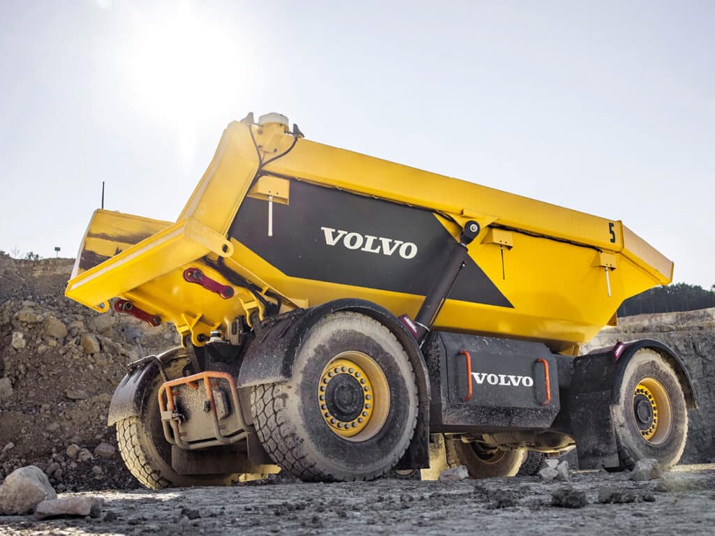 Volvo autonome dumper