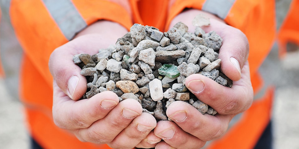 Proefveld met ondergrond DrainMix® te zien in de WaterStraat van de Green Village bij de TU Delft