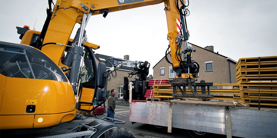 De BodemBox wordt netjes gelost. 