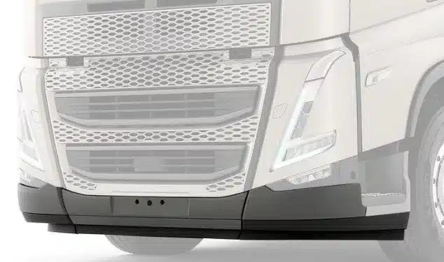 bumperspoiler aerodynamische vrachtwagen volvo trucks