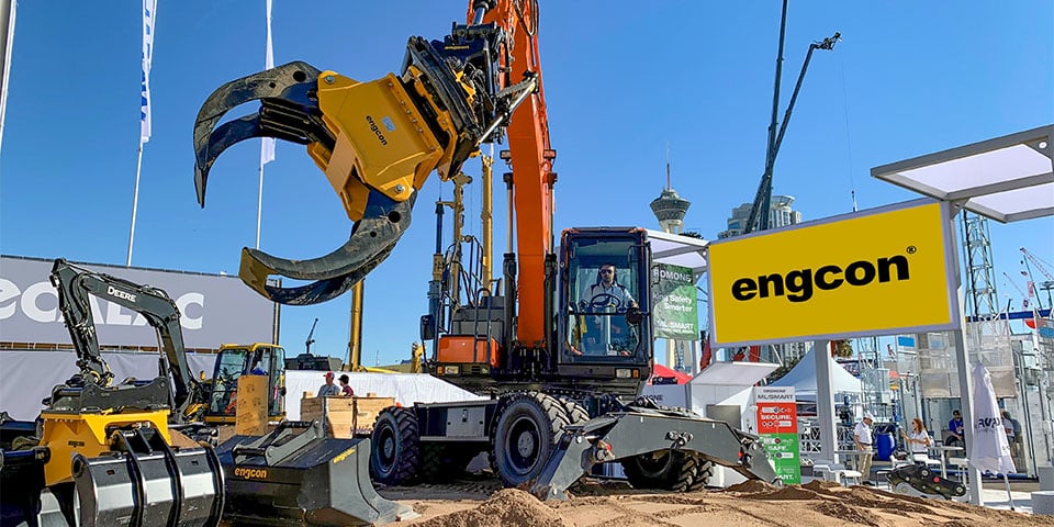 Succes tijdens Conexpo – Engcon gaat door met de verovering van Noord-Amerika