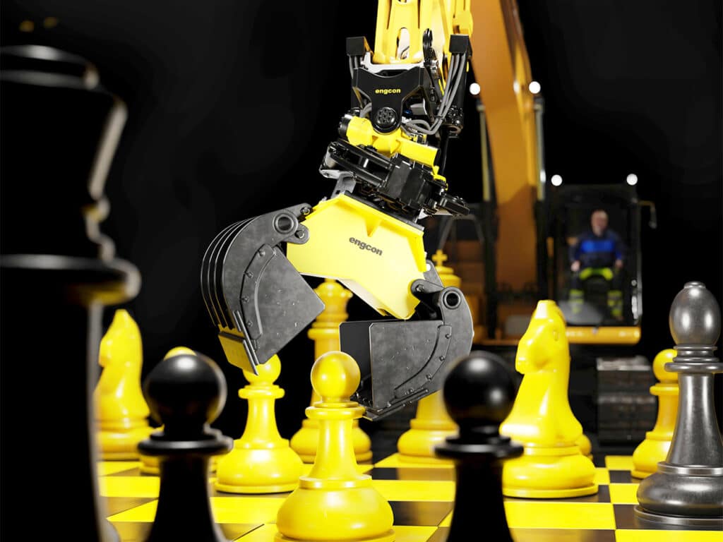 Primeur engcon: derde generatie van tiltrotator