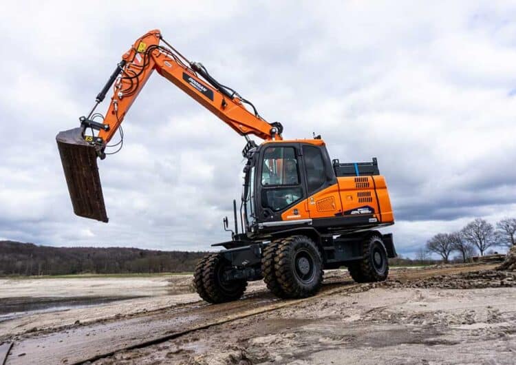 doosan dx165w electric 3