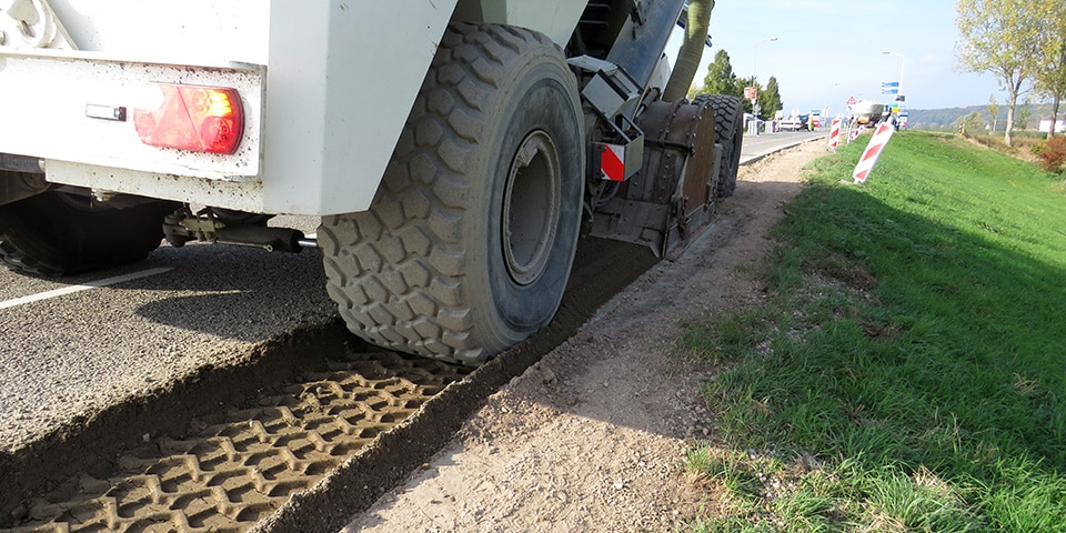 Grondverbetering met gebiedseigen materiaal