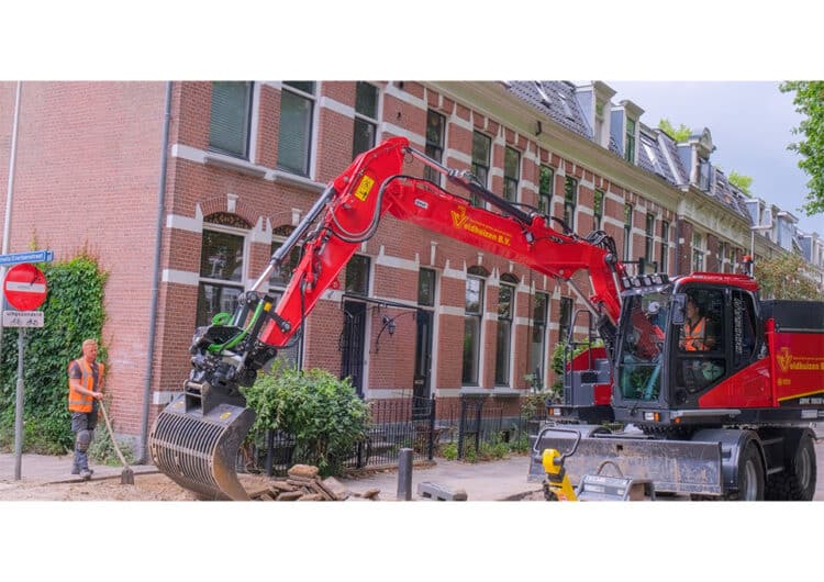 Doosan DX165W Electric voor J. Veldhuizen 3