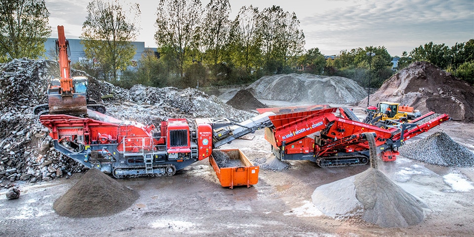 Nieuwste generatie impactbreker blinkt uit in verschillende recyclingtoepassingen