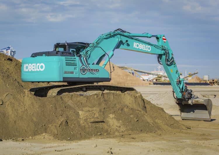kemp 11970 afl Kobelco SK210HLC Kriekaard praktijk 12 lr