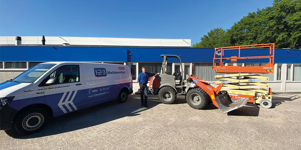 1.2.3 Machineverhuur opent twaalfde vestiging in Nederland